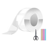 Maxbell Bubble Balloons Blowing Non Marking Tape with Straws Sticky for DIY Crafting 12pcs