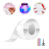 Maxbell Bubble Balloons Blowing Non Marking Tape with Straws Sticky for DIY Crafting 12pcs