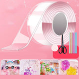 Maxbell Bubble Balloons Blowing Non Marking Tape with Straws Sticky for DIY Crafting 12pcs