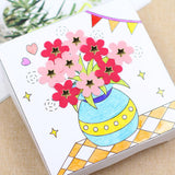 Maxbell 50Pcs Metal Mini Brads Stamping Paper Fasteners Brads for Scrapbook Office