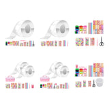 Maxbell Blow Bubbles Double Sided Tape Traceless Sticky Tape Sensory Toy DIY Crafts Tape with Full Tools