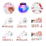 Maxbell Blow Bubbles Double Sided Tape Traceless Sticky Tape Sensory Toy DIY Crafts Tape with Full Tools