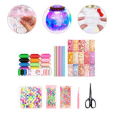 Maxbell Blow Bubbles Double Sided Tape Traceless Sticky Tape Sensory Toy DIY Crafts 47PCS without Tape