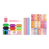 Maxbell Blow Bubbles Double Sided Tape Traceless Sticky Tape Sensory Toy DIY Crafts 49pcs without Tape