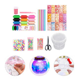 Maxbell Blow Bubbles Double Sided Tape Traceless Sticky Tape Sensory Toy DIY Crafts 49pcs without Tape
