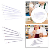 Maxbell Polymer Clay Sculpting Tools Set Bulk Professional Pottery Ribbon Sculpting 7Pcs
