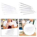 Maxbell Polymer Clay Sculpting Tools Set Bulk Professional Pottery Ribbon Sculpting 7Pcs