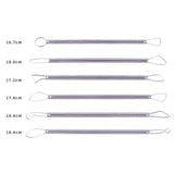 Maxbell Polymer Clay Sculpting Tools Set Bulk Professional Pottery Ribbon Sculpting 6Pcs