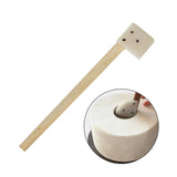 Maxbell Wooden Pot Crafts Modeling Repair Tool for Pottery Modeling Carving Beginner