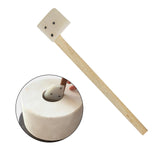 Maxbell Wooden Pot Crafts Modeling Repair Tool for Pottery Modeling Carving Beginner