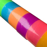 Maxbell 6x Colorful Sticky Ball Rolling Tapes Luminous 2.36" Wide DIY Making Ball