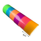 Maxbell 6x Colorful Sticky Ball Rolling Tapes Luminous 2.36" Wide DIY Making Ball