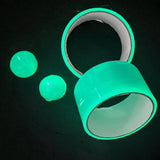 Maxbell 6x Colorful Sticky Ball Rolling Tapes Luminous 2.36" Wide DIY Making Ball