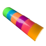 Maxbell 6x Colorful Sticky Ball Rolling Tapes Luminous 2.36" Wide DIY Making Ball