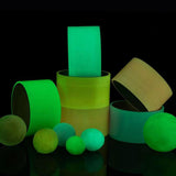 Maxbell 6x Colorful Sticky Ball Rolling Tapes Luminous 2.36" Wide DIY Making Ball