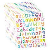 Maxbell Colorful Vinyl Letter Stickers for Address Number Water Bottles Scrapbooks Style C