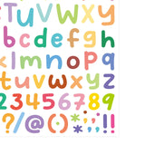 Maxbell Colorful Vinyl Letter Stickers for Address Number Water Bottles Scrapbooks Style C