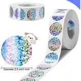 Maxbell Round Scratch Stickers Decoration Seal Labels Stickers for Card Birthday