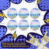 Maxbell Round Scratch Stickers Decoration Seal Labels Stickers for Card Birthday