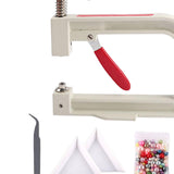 Maxbell Pearl Handmade Setting Machine 4/5/6/8/10mm DIY Craft for Bags Leather Craft Multicolor