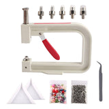 Maxbell Pearl Handmade Setting Machine 4/5/6/8/10mm DIY Craft for Bags Leather Craft Multicolor