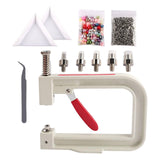 Maxbell Pearl Handmade Setting Machine 4/5/6/8/10mm DIY Craft for Bags Leather Craft Multicolor