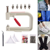Maxbell Pearl Handmade Setting Machine 4/5/6/8/10mm DIY Craft for Bags Leather Craft Multicolor