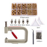 Maxbell Pearl Handmade Setting Machine Handmade DIY Craft Accessories for Cap Punch Aureate