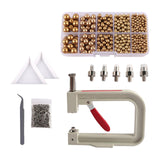 Maxbell Pearl Handmade Setting Machine Handmade DIY Craft Accessories for Cap Punch Aureate
