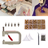Maxbell Pearl Handmade Setting Machine Handmade DIY Craft Accessories for Cap Punch Aureate