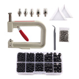 Maxbell Pearl Handmade Setting Machine Handmade DIY Craft Accessories for Cap Punch Black