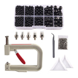 Maxbell Pearl Handmade Setting Machine Handmade DIY Craft Accessories for Cap Punch Black