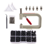 Maxbell Pearl Handmade Setting Machine Handmade DIY Craft Accessories for Cap Punch Black