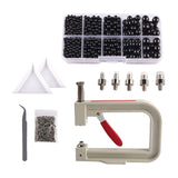 Maxbell Pearl Handmade Setting Machine Handmade DIY Craft Accessories for Cap Punch Black