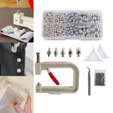 Maxbell Pearl Handmade Setting Machine Handmade DIY Craft Accessories for Cap Punch Gray