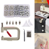 Maxbell Pearl Handmade Setting Machine Handmade DIY Craft Accessories for Cap Punch Gray