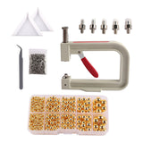 Maxbell Pearl Handmade Setting Machine Handmade DIY Craft Accessories for Cap Punch Yellow