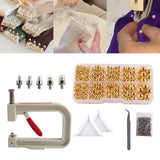 Maxbell Pearl Handmade Setting Machine Handmade DIY Craft Accessories for Cap Punch Yellow