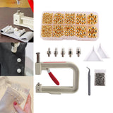 Maxbell Pearl Handmade Setting Machine Handmade DIY Craft Accessories for Cap Punch Yellow