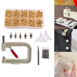 Maxbell Pearl Handmade Setting Machine Handmade DIY Craft Accessories for Cap Punch Yellow