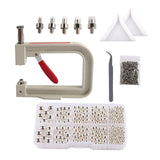 Maxbell Pearl Handmade Setting Machine Handmade DIY Craft Accessories for Cap Punch Argent
