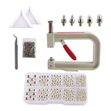 Maxbell Pearl Handmade Setting Machine Handmade DIY Craft Accessories for Cap Punch Argent
