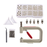 Maxbell Pearl Handmade Setting Machine Handmade DIY Craft Accessories for Cap Punch Argent