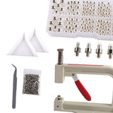 Maxbell Pearl Handmade Setting Machine Handmade DIY Craft Accessories for Cap Punch Argent