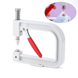 Maxbell Hand Press Pearl Setting Machine Beads Punching Machine for Hat Clothes Pink