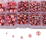 Maxbell Artificial Pearl Beads No Hole 4/5/6/8/10mm for Hats Table Scatter Clothes Multicolor