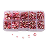 Maxbell Artificial Pearl Beads No Hole 4/5/6/8/10mm for Hats Table Scatter Clothes Multicolor