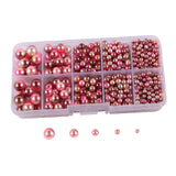 Maxbell Artificial Pearl Beads No Hole 4/5/6/8/10mm for Hats Table Scatter Clothes Multicolor