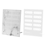 Maxbell Adsorption Nail Art Display Holder Acrylic Nail Tips Practice Holder for DIY A