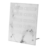 Maxbell Adsorption Nail Art Display Holder Acrylic Nail Tips Practice Holder for DIY A
